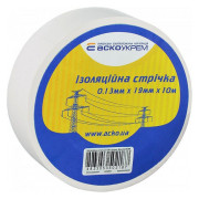 Ізострічка 0,13&times;19 мм/10 м біла, АСКО-УКРЕМ міні-фото