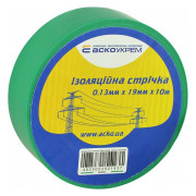 Ізострічка 0,13&times;19 мм/10 м зелена, АСКО-УКРЕМ міні-фото