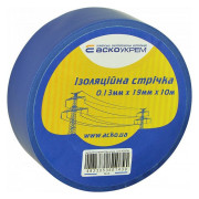 Ізострічка 0,13&times;19 мм/10 м синя, АСКО-УКРЕМ міні-фото