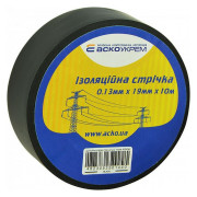 Ізострічка 0,13&times;19 мм/10 м чорна, АСКО-УКРЕМ міні-фото