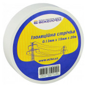 Ізострічка 0,13&times;19 мм/20 м біла, АСКО-УКРЕМ міні-фото