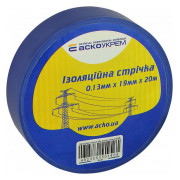 Ізострічка 0,13&times;19 мм/20 м синя, АСКО-УКРЕМ міні-фото