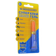 Супер клей гель блістер 1 шт. - 2 г, АСКО-УКРЕМ міні-фото