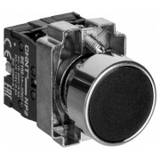 Кнопка NP2-BA25 без підсвітки чорна 1NO+1NC IP40, CHINT міні-фото