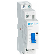 Контактор модульний з ручним керуванням NCH8-20M/20 AC220-240V, CHINT міні-фото