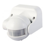 Датчик руху інфрачервоний e.sensor.pir.09.white (білий) 180&deg; IP44, E.NEXT міні-фото