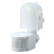 Датчик руху інфрачервоний e.sensor.pir.10F.white (білий) 180&deg; IP44, E.NEXT міні-фото