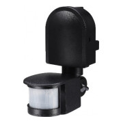 Датчик руху інфрачервоний e.sensor.pir.10F.black (чорний) 180&deg; IP44, E.NEXT міні-фото