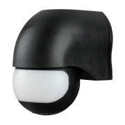 Датчик руху інфрачервоний e.sensor.pir.12.black (чорний) 180&deg; IP44, E.NEXT міні-фото