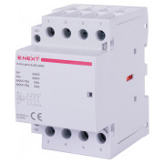 Модульний контактоp e.mc.pro.4.63.4NO 4p 63А 4NO 220В, E.NEXT міні-фото
