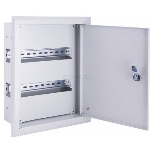 Корпус металевий e.mbox.pro.w.24 IP31 вбудовуваний на 24 модулі, E.NEXT (p0100210) фото
