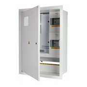 Корпус e.mbox.stand.w.f3.24.z металевий під 3ф лічильник 24 модулі вбудовуваний з замком, E.NEXT міні-фото