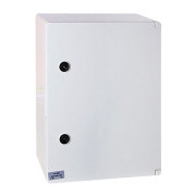 Корпус удароміцний з АБС-пластику e.plbox.300.400.165.1f.15m.blank 300&times;400&times;165мм IP65 під 1-фазний лічильник та 15 модулів, E.NEXT міні-фото
