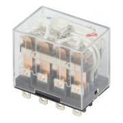 Реле проміжне e.control.p1046L з LED індикацією 10А 4 групи контактів 230В АC, E.NEXT міні-фото