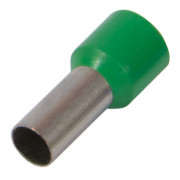 Ізольований наконечник втулковий e.terminal.stand.е7508.green 0,75 мм&sup2; штир 8мм зелений, E.NEXT міні-фото