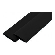 Термоусаджувальна трубка e.termo.stand.150.75.black 150/75 1м чорна, E.NEXT міні-фото