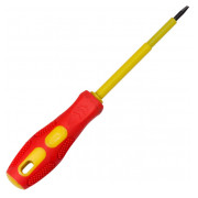 Викрутка ізольована e.tool.st.404 (4&times;100) шліц, E.NEXT міні-фото