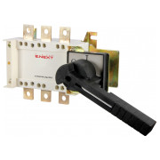 Вимикач-роз'єднувач навантаження e.industrial.ukgz.200.3 3р 200А з боковою рукояткою керування, E.NEXT міні-фото