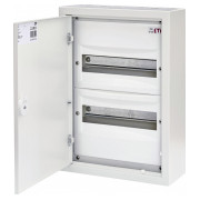 Щит металевий WRP12-2 (2&times;12 модулів, пластикова фальш-панель, IP30, зовнішнє виконання), ETI міні-фото