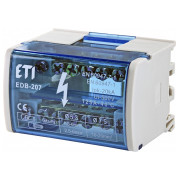 Блок розподільчий EDB-207 2p L+PE/N 125A (7 виходів), ETI міні-фото