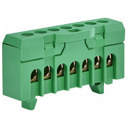 Клемник ESC-QBLOK7002 (зелений, 7&times;10/16 мм&sup2;), ETI міні-фото