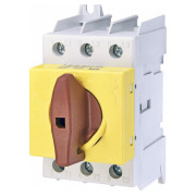 Роз'єднувач навантаження LAS 3P Y-R 125 "1-0" 125A (жовто-червоний), ETI міні-фото