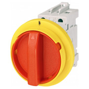 Роз'єднувач навантаження LAS 3Р D/Y-R 32 "1-0" 32A (на двері шафи, жовто-червоний), ETI міні-фото