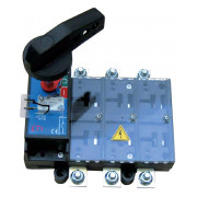 Роз'єднувач навантаження LA 3P 3/R 400А (рукоятка на корпусі), ETI міні-фото