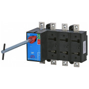 Роз'єднувач навантаження LA 4P 1/D 160A (з виносною рукояткою), ETI міні-фото