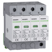 Обмежувач перенапруги Ex9UE1+2 клас 1+2 (B+C) Iimp=12,5 kA Uc=275 VAC 4 полюси, NOARK міні-фото