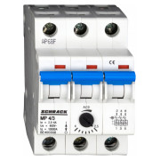 Автомат захисту двигуна MP (BE4) 3P 2.5-4А, Schrack Technik міні-фото