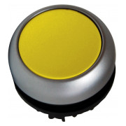 Головка кнопки з фіксацією і підсвічуванням MM пласка жовта, Schrack Technik міні-фото