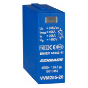 Модуль захисного розрядника Vartec клас C 20кA 255В, Schrack Technik міні-фото