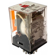 Реле проміжне MU3 3 контакти 11РIN 10А 230В AC з LED, Schrack Technik міні-фото
