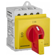 Вимикач навантаження аварійний 4P 32A монтаж на DIN-рейку, Schrack Technik міні-фото