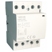 Модульний контактор КМ63-40М 63А 230В AC/DC 4НВ, VECAS міні-фото